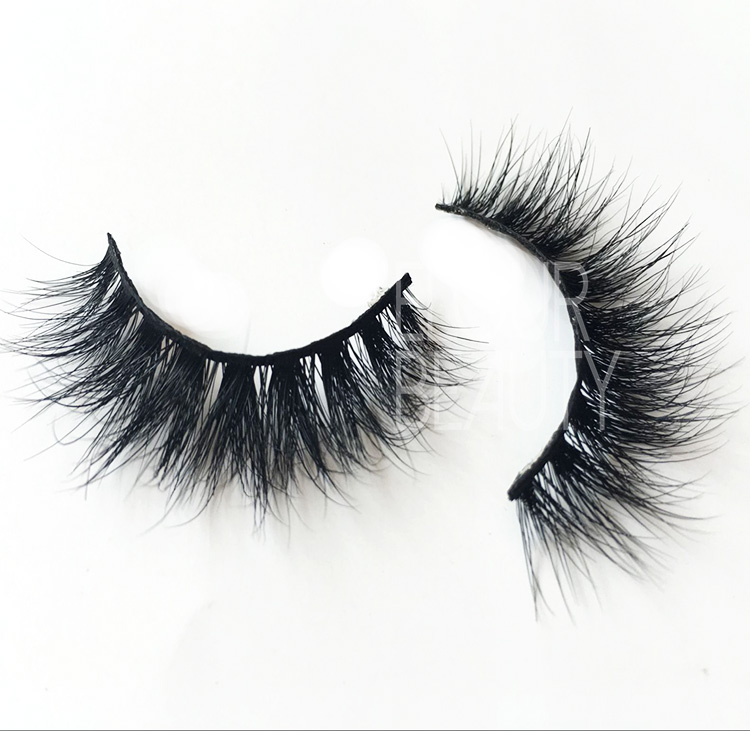 3D mink eyelashes with customized magnetic boxes China wholesale EA53